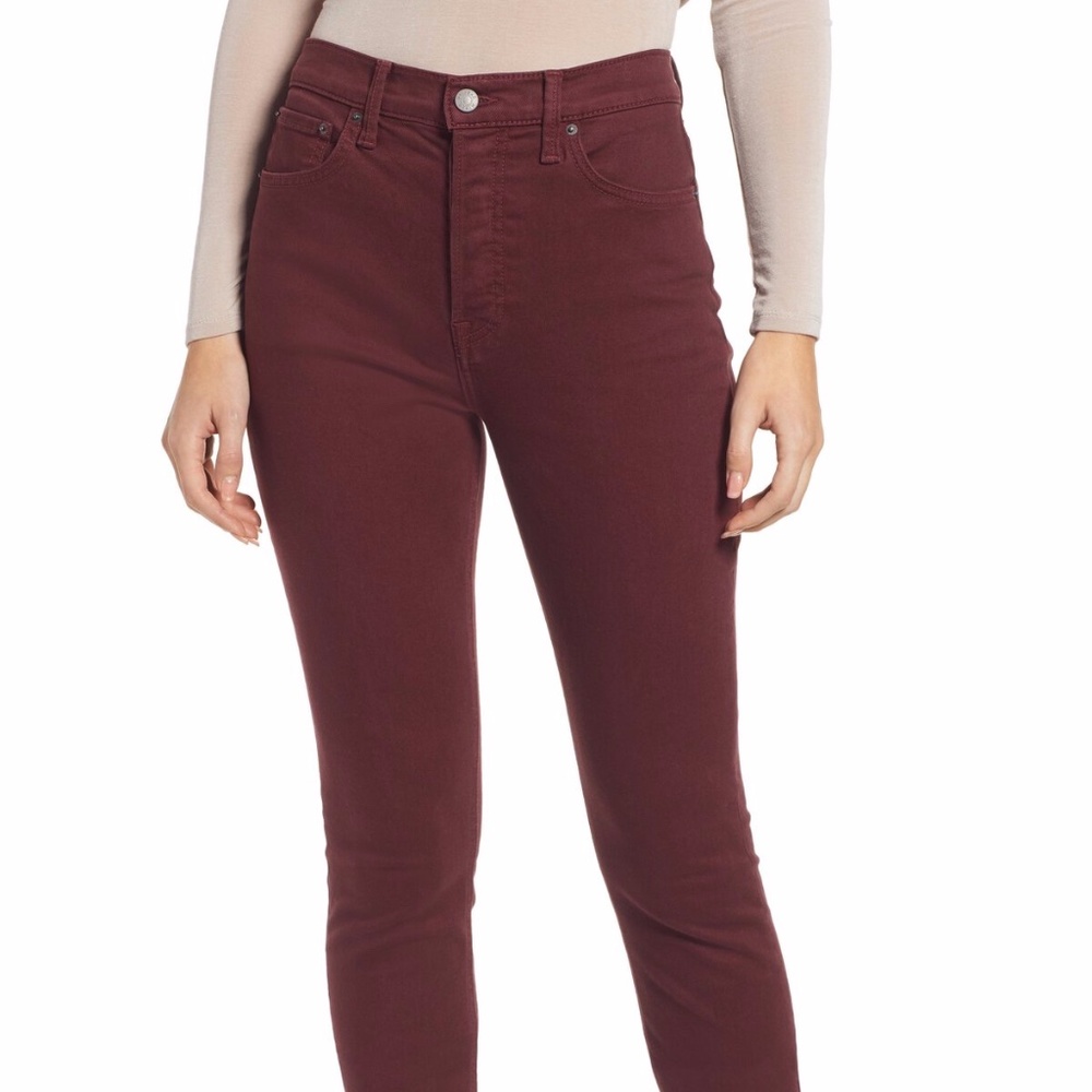 GRLFRND Denim The Karolina in Damson Size 25